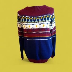 Men's Vintage 70's Knit Crewneck Sweater